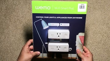 WeMo Wi-Fi MINI Smart Plug (2PK) Unboxing And Setup With Smart phone