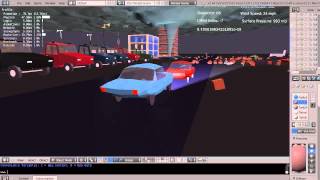 Blender Simulation - Virtual Storm Chaser - Vehicles