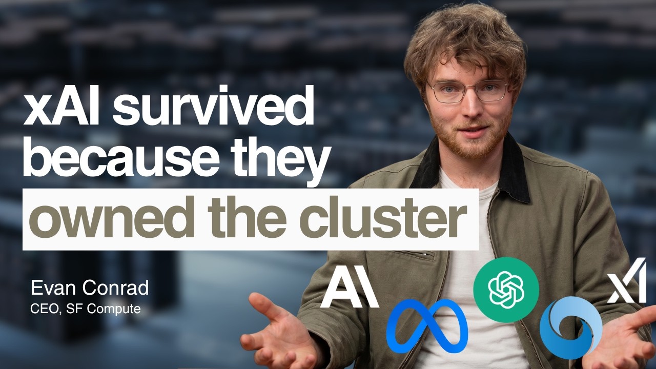 Video thumbnail for Evan Conrad on compute liquidity, capital, and AI supply constraints
