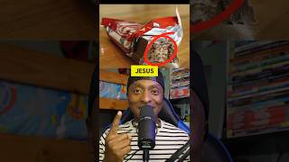 When Jesus Face Appears On Kit Kat Bar!😲😀 #Jesus #Kitkat #Christian #Shorts