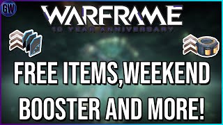 Warframe FREE Stuff | Warframe 10th Anniversary 2023