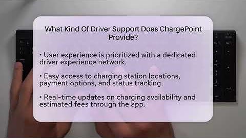What Kind Of Driver Support Does ChargePoint Provide? - Talking Tech Trends