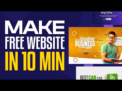 How to Make a FREE WEBSITE in 10 Minutes (2023) Google Sites Tutorial for Beginners