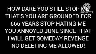 An 4th Angry Message To @vitorbrito8760  And @S1LLY-T3L3CINE_L0V3R 