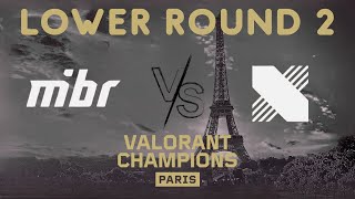 MIBR vs DRX | Map 1 Sunset | Valorant Champions 2025 Highlights 🔥
