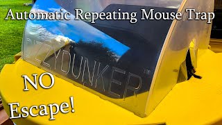 Dizzy Dunker Mouse Trap Collection System Designed by Shawn Woods the 'TrapMaster' REVIEW