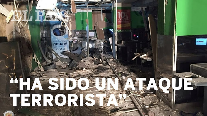 Putin: "En el mercado de San Petersburgo se llevó a cabo un atentado terrorista" | Internacional