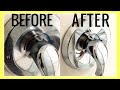 How to REMOVE HARD WATER STAINS from TAPS, TILES, FAUCETS & Shine Them! (SO IMPRESSIVE) Andrea Jean