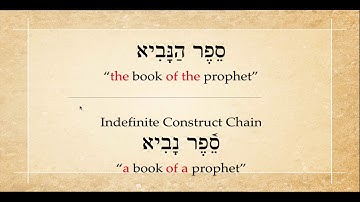 BBH 10: Hebrew Construct State