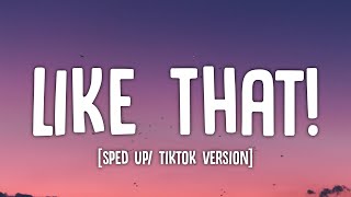 Laila! - Like That! (sped up/Lyrics) 