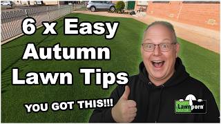 6 x Easy Early Autumn Lawn Tips