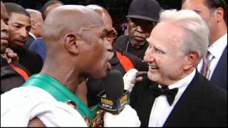 Mayweather vs Larry Merchant