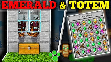 How to make RAID FARM  in minecraft bedrock 1.21 🚀 | Minecraft easy raid farm in bedrock 1.21