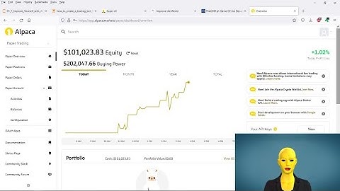 How to create a trading bot in Python (3) with 4 candlestick patterns, 2 indicators, Alpaca, charts