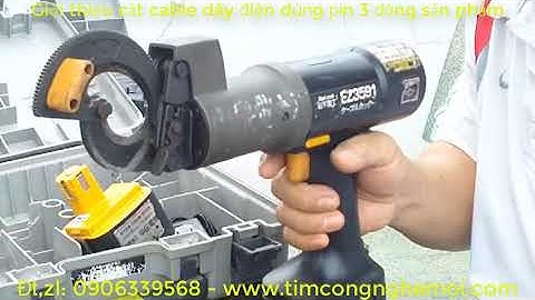 Cắt cáp thuỷ lực izumi, National Ez3591, Cactus EX3250