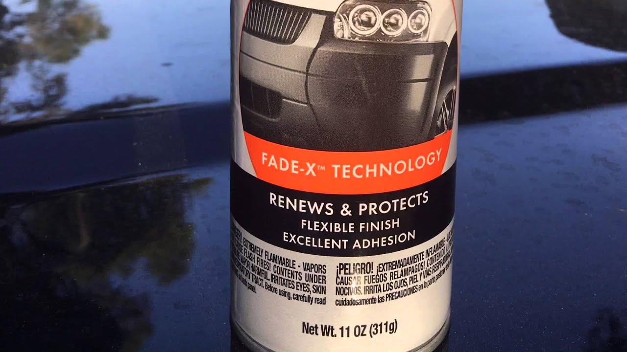 Plastic Moulding Trim >> Duplicolor Trim & Bumper Paint - YouTube Plastic Moulding Trim >> Duplicolor Trim & Bumper Paint - YouTube