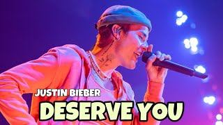 Justin Bieber - Deserve You 💜 (Live from the Justice Tour, Orlando, Florida)