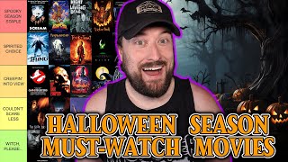 Halloween Season Must-Watch Movies | TIER LIST