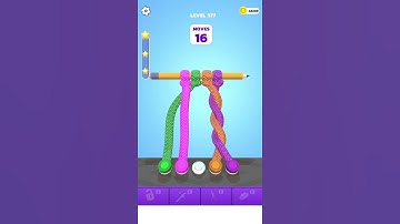 Tangle master 3D / New iOS game play #577 #shorts