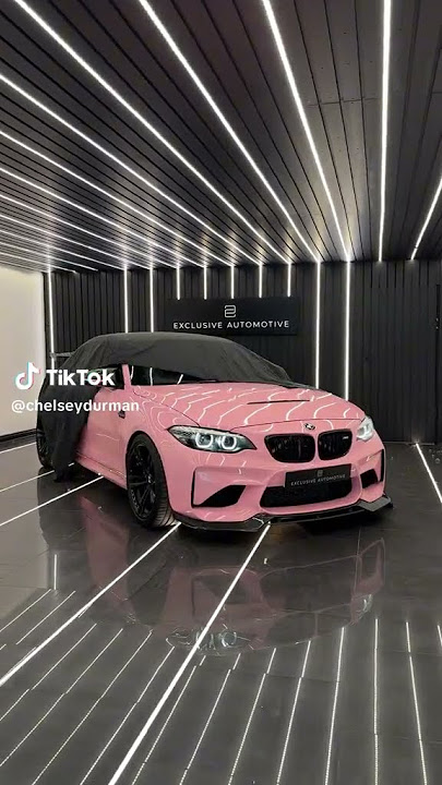 When your pink car dreams become reality 💗💓.... #bmw #pink #m2