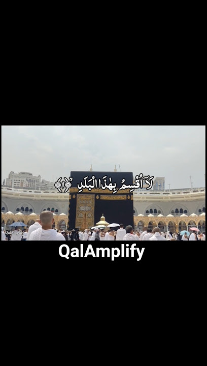 Beautiful recitation of Surah Al-Balad 🌙 #Quran #SurahBalad #IslamicReminder #yt #PeacefulRecitation