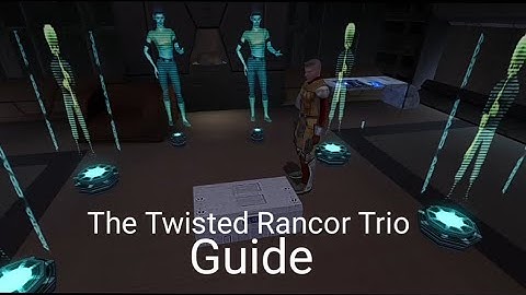 Lower taris - the Twisted Rancor Trio guide - KOTOR