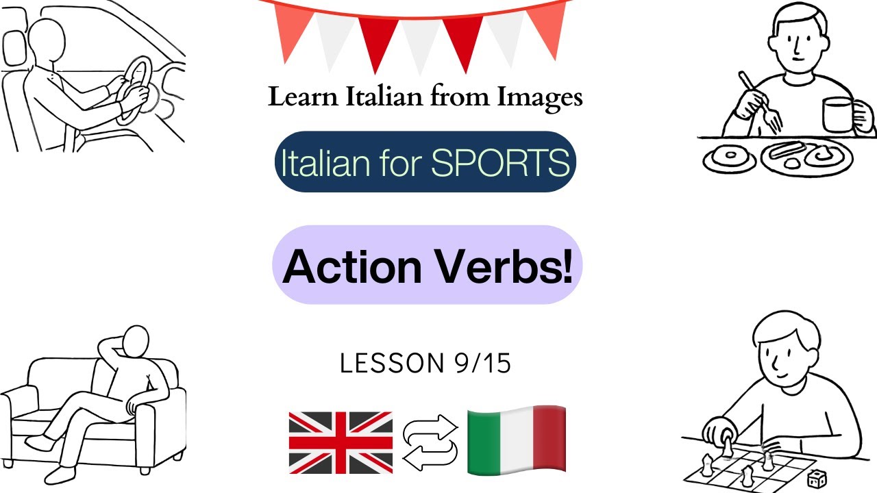 Sports in Italian ⚽ Verbs for Playing, Running & More! | Parlo