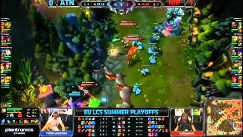ATN Kerp Renekton VS NIP Bjergsen TF Game 2 Highlights   EU LCS 5th Place Playoff MUST SEE