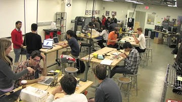 Timelapse: An afternoon in the CITRIS Invention Lab