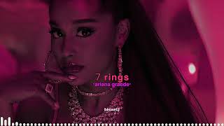 ariana grande - 7 rings// sped up Resimi