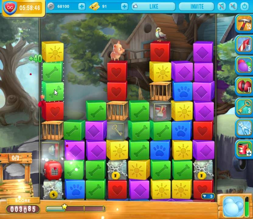 Pet Rescue Saga level 1126 no hammers 😈 ►TOBIAS DEAMON◄
