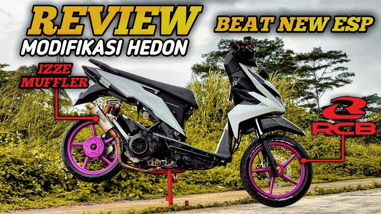 Download REVIEW MODIFIKASI BEAT NEW ESP HEDON ALA ALA MOTOR ROAD RACE Mp3 SaveTheAlbum