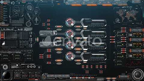 Futuristic Hud Interface Background Main