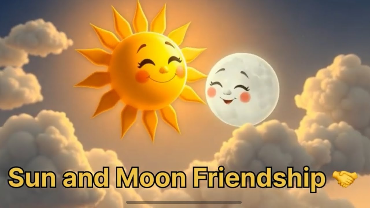 Sun and Moon Friendship 🤝
