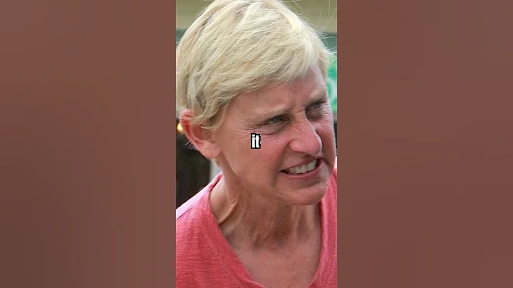 Why Ellen DeGeneres Looks Completely Different Now? #shorts #didyouknow