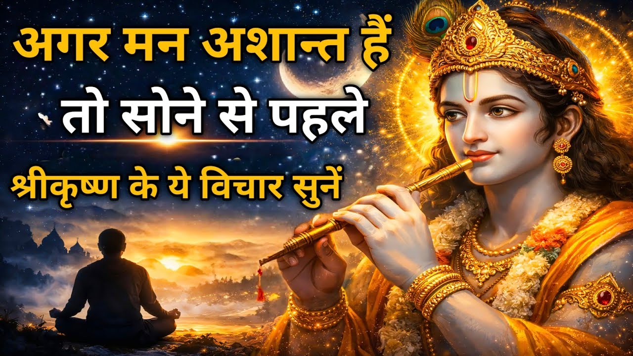 श्रीकृष्ण की गहरी विचार | Best Krishna Motivational Speech | Krishna Vani | Geeta Saar