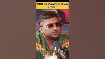 SRK ki Manifestation Power || You Want to Manifest your Deram Life #shorts