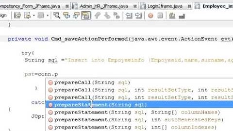 Java prog#14 How to Insert Save data from netbeans java into database Sqlite MySql