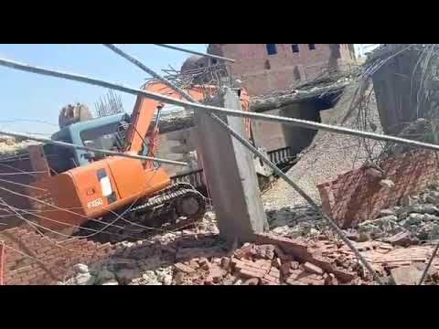 ازاله عقارات الهرم المخالفة