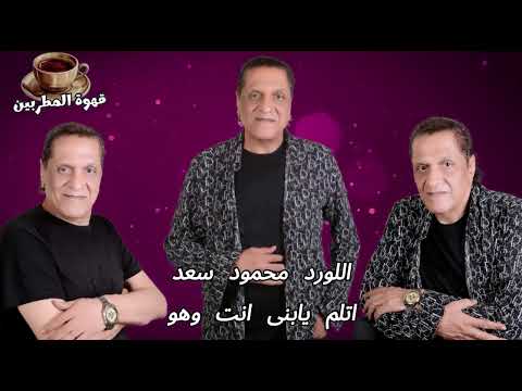 محمود سعد اتلم يابني انت وهو كلمات حسن عزوالحان محمودسعد توزيع نوارالبحيري