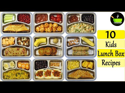 10 Lunch Box Recipes For Kids Vol 3 | Indian Lunch Box Recipes| Easy And Quick Tiffin Ideas For Kids | She Cooks