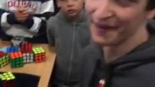 Feliks Zemdegs - 42 Rubik&#39;s Cube Relay