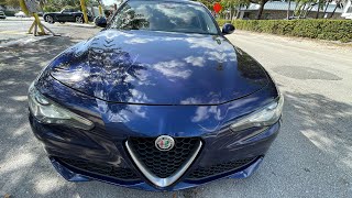 Alfa Romeo Giulia pre sale inspection