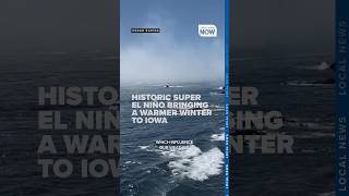 Historic Super El Niño bringing a warmer winter to Iowa