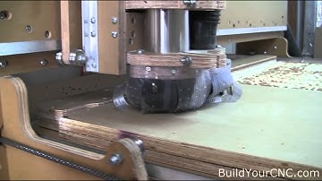 greenBull Spindle Test Full Depth Cutting and Dust Extraction