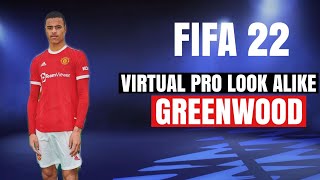 MASON GREENWOOD FIFA 22 PRO CLUBS LOOKALIKE | VIRTUAL PRO PLAYER LOOKALIKE TUTORIAL