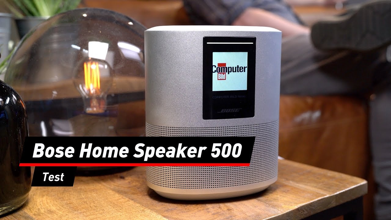 Bose Home Speaker 500: Wie gut klingt die Alexa-Box? - YouTube | Lautsprecher