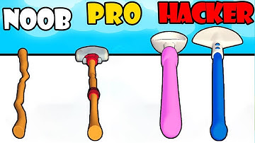 NOOB vs PRO VS HACKER - Shovel Run 3D Part 1 | Gameplay Satisfying Games (Android,iOS)
