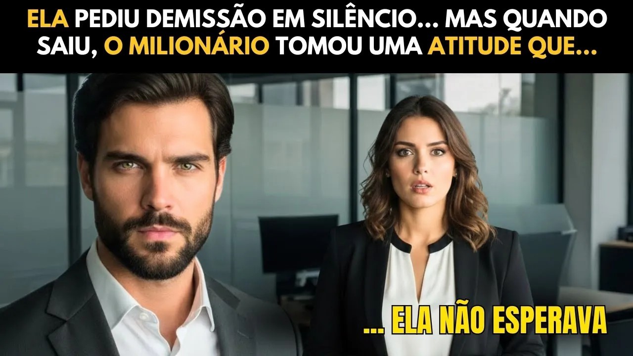 ELA PEDIU DEMISSÃO EM SILÊNCIO... MAS QUANDO SAIU, O MILIONÁRIO TOMOU UMA ATITUDE QUE...