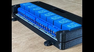 Timelapse 3D Printing - 8 Relay Case for Arduino